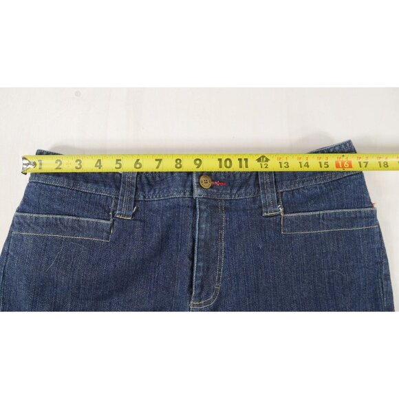 Tommy Hilfiger Blue Denim Jeans Trousers Straight Leg Womens Size 14 - Picture 7 of 10